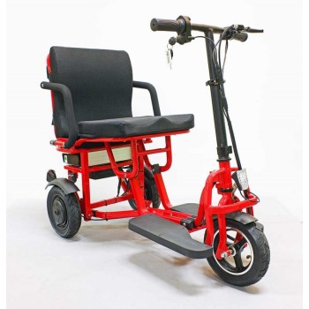 Электро трицикл GreenCamel Кольт V350 (48V, 350W) Trike красный