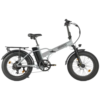 Электровелосипед Eltreco CYBER PRO Серебристый-матовый