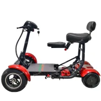 Электро трицикл GreenCamel Кольт 815 (36V 15,6Ah 2x400W) FAT красный